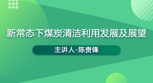 新常态下煤炭清洁利用发展及展望