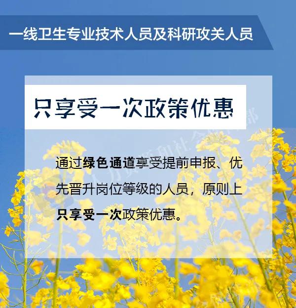 @参加疫情防控的一线专业技术人员，职称评审的利好政策你知道吗？