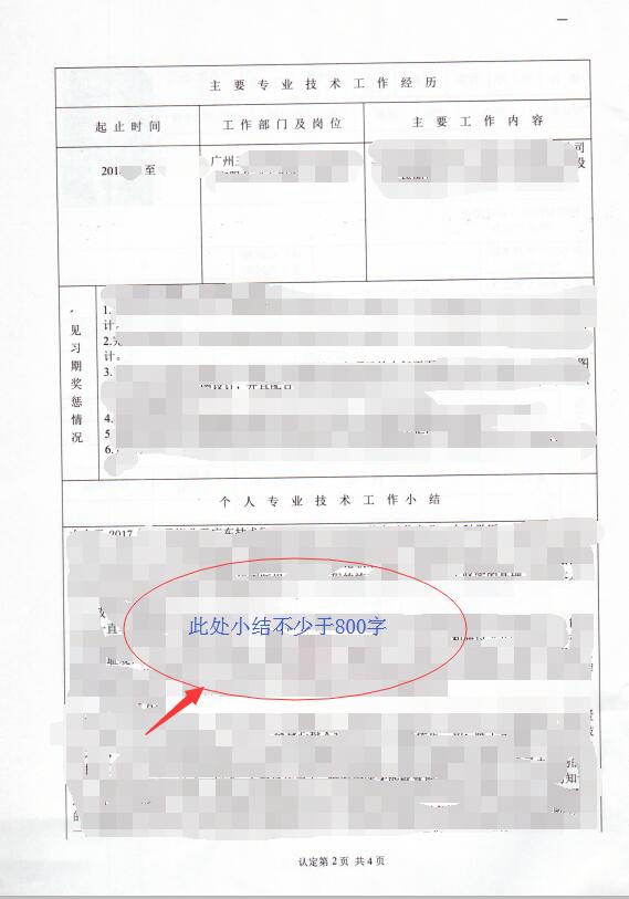 2021年广州初级职称考核认定材料清单及模板 