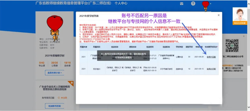 2021年广东教师继续教育系统优化升级，你的年度继教学习成绩合格吗？ 