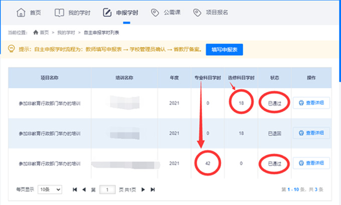 2022年广东省高校教师专业技术人员继续教育学时申报指南